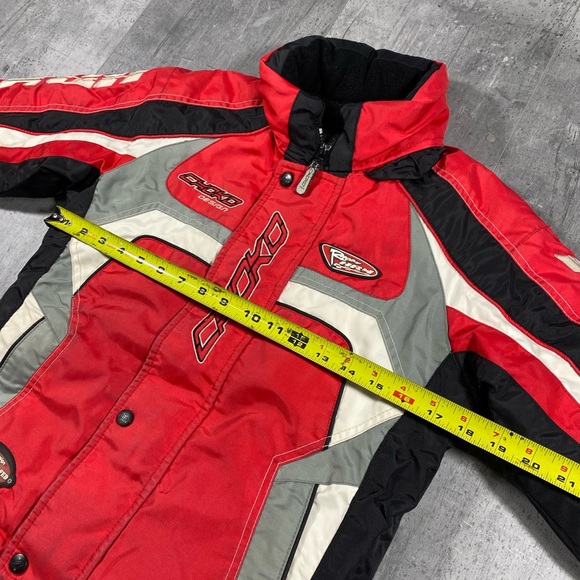Red Choko Racing Kids Winter Jacket - Picture 6 of 7